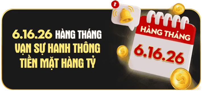 Hoàn trả hàng tuần siêu khủng